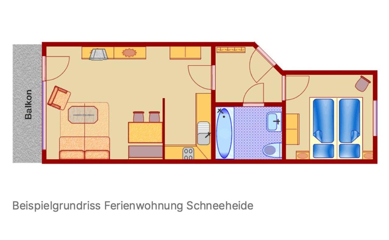 Ferienwohnung Schneeheide Im Feriendorf Sonnenhang Missen-Wilhams Zewnętrze zdjęcie